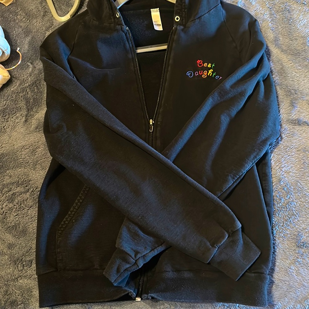 Material is a mix of cotton and fleece 💗
